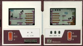 une photo d'Ã©cran de Mario Bros sur Nintendo Game and Watch